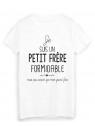 T-Shirt  Je suis un petit frere formidable humour