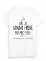 T-Shirt  Je suis un grand frere formidable humour