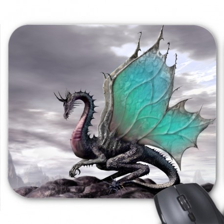 Tapis de souris Dragon aile dark ref 3498