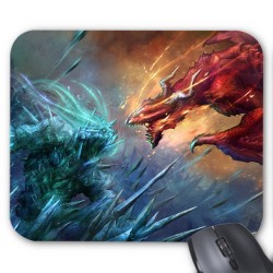 Tapis de souris Dragon combat dark ref 3499