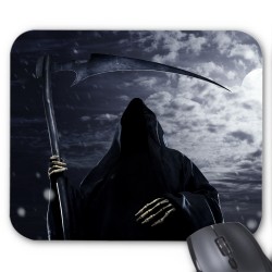 Tapis de souris la faucheuse squelette ref 3502