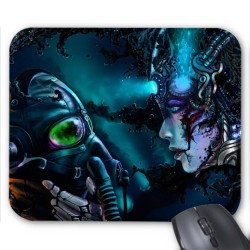 Tapis de souris Cyber Warrior dark rÃ©f 3533