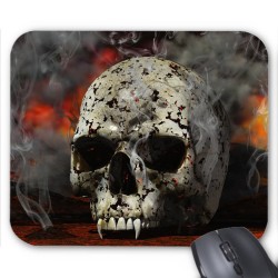 Tapis de souris TÃªte de mort squelette dark ref 3534