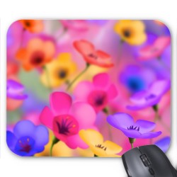 Tapis de souris Fleurs couleurs rÃ©f 3564