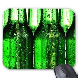 Tapis de souris BOUTEILLES vertes rÃ©f 3579