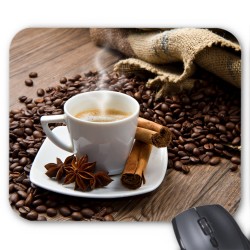 Tapis de souris grains cafÃ© rÃ©f 3586
