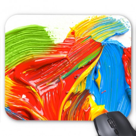 Tapis de souris Peinture couleurs rÃ©f 3609