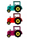 Stickers Autocollants enfant dÃ©co Planche A3 Tracteurs rÃ©f 260