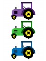 Stickers Autocollants enfant dÃ©co Planche A3 Tracteurs rÃ©f 261