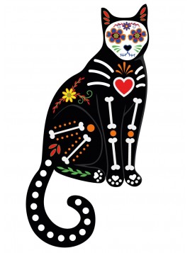 Stickers Autocollants enfant déco Chat réf 58
