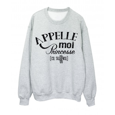 Sweat-Shirt HUMOUR APPELLE MOI PATRONNE ref 2014