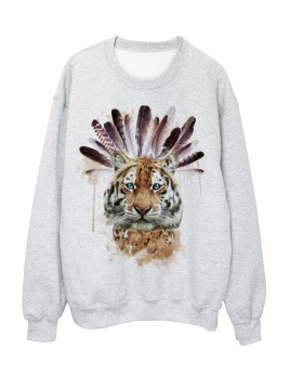 Sweat-Shirt Tigre indien