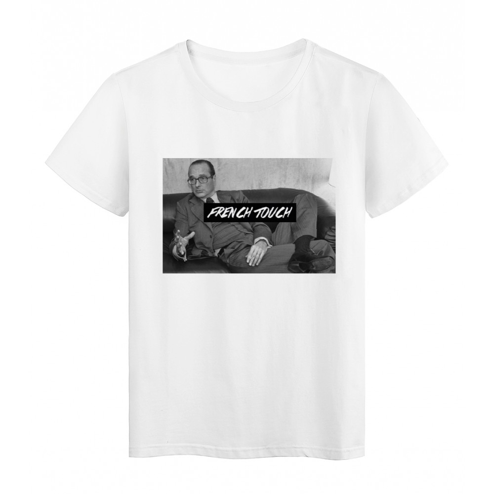 T-Shirt Jacques chirac french 