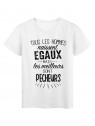 T-Shirt citation Tous les hommes naissent Ã©gaux-PÃªcheurs rÃ©f Tee shirt 2077
