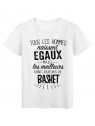T-Shirt citation Tous les hommes naissent Ã©gaux les meilleurs sont joueurs de Basket rÃ©f Tee shirt 2087