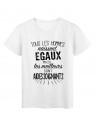 T-Shirt citation Tous les hommes naissent Ã©gaux-Aides soignants rÃ©f Tee shirt 2084