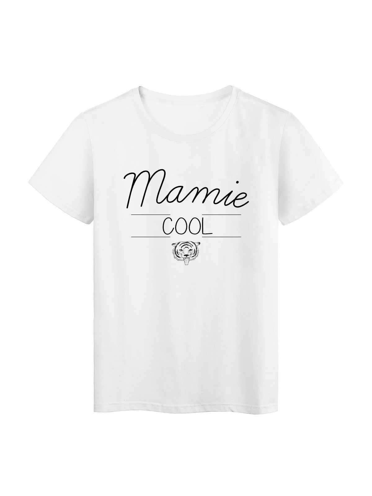 T-Shirt imprimÃ© humour design Mamie Cool rÃ©f 2191