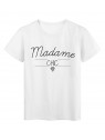 T-Shirt imprimÃ© humour design Madame Chic