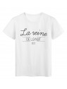 T-Shirt imprimÃ© Citation la reine de la nuit