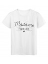 T-Shirt imprimÃ© Citation MADAME PARFAITE 