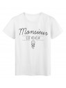 T-Shirt imprimÃ© Humour Citation MONSIEUR EST REVEUR