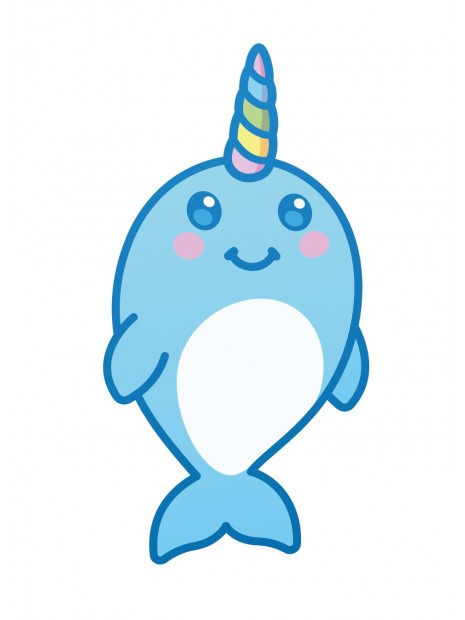 Stickers Autocollants Enfant Baleine Bebe Licorne