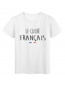 T-Shirt imprimÃ© citation humour le clichÃ© francais 