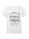 T-Shirt citation humour c'est compliquÃ© d'etre une princesse et une connasse