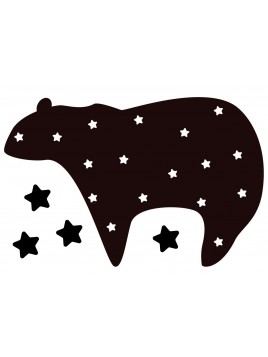 Stickers Autocollants déco enfant Planche A3 OURS