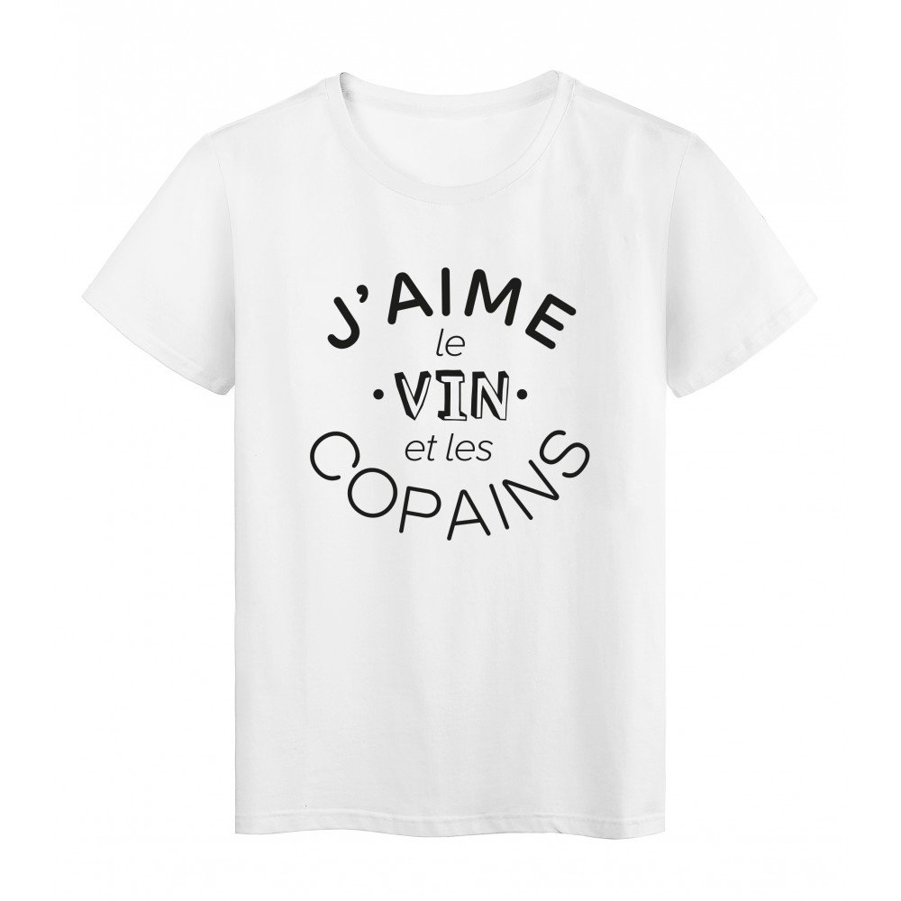 Bouteille de vin T-shirt avec Jaime Émilien Noms/Prénoms 
