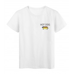T-Shirt imprimÃ© citation humour Hot dog