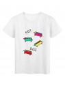 T-Shirt imprimÃ© citation humour Hot dog ref 2508