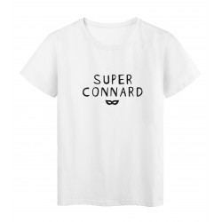 T-Shirt imprimÃ© citation humour je suis un super connard 