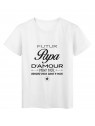 T-Shirt imprimÃ© citation humour futur papa d'amour