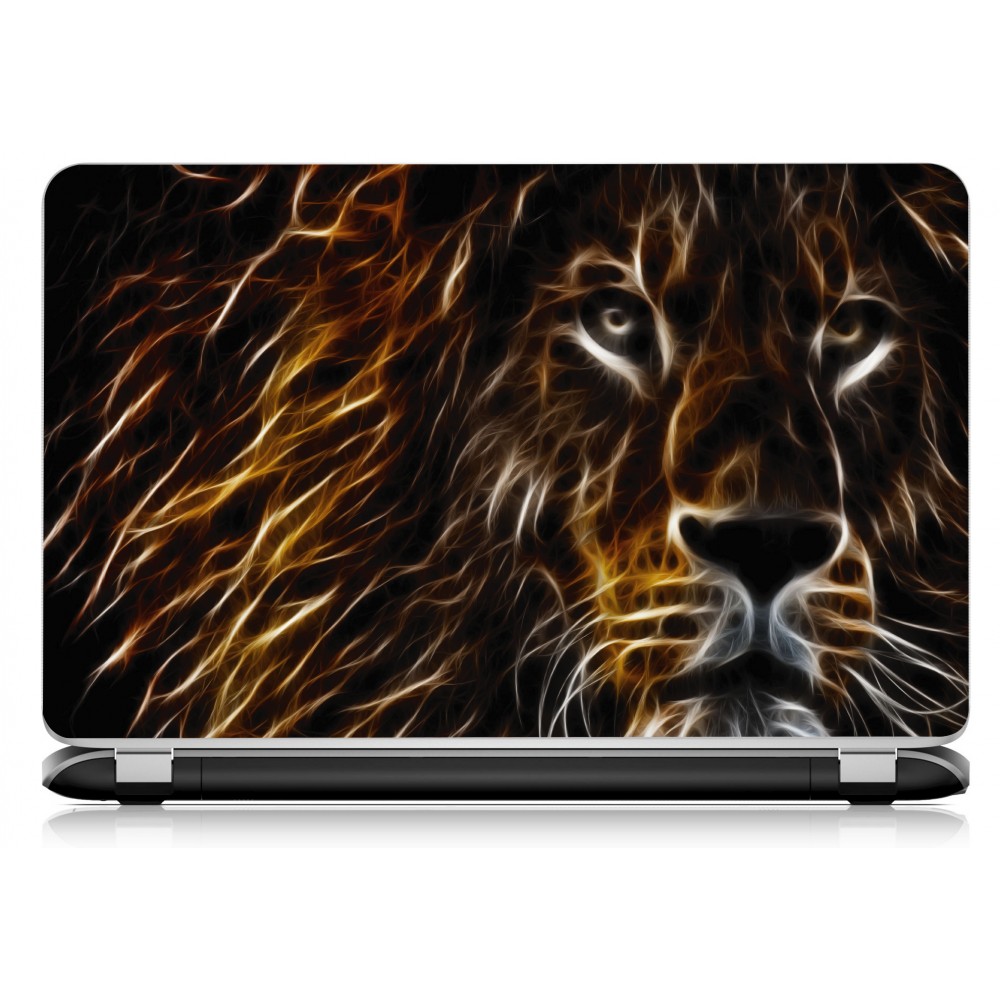 Stickers Autocollants ordinateur portable PC lion