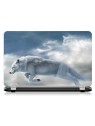 Stickers Autocollants ordinateur portable PC loup 