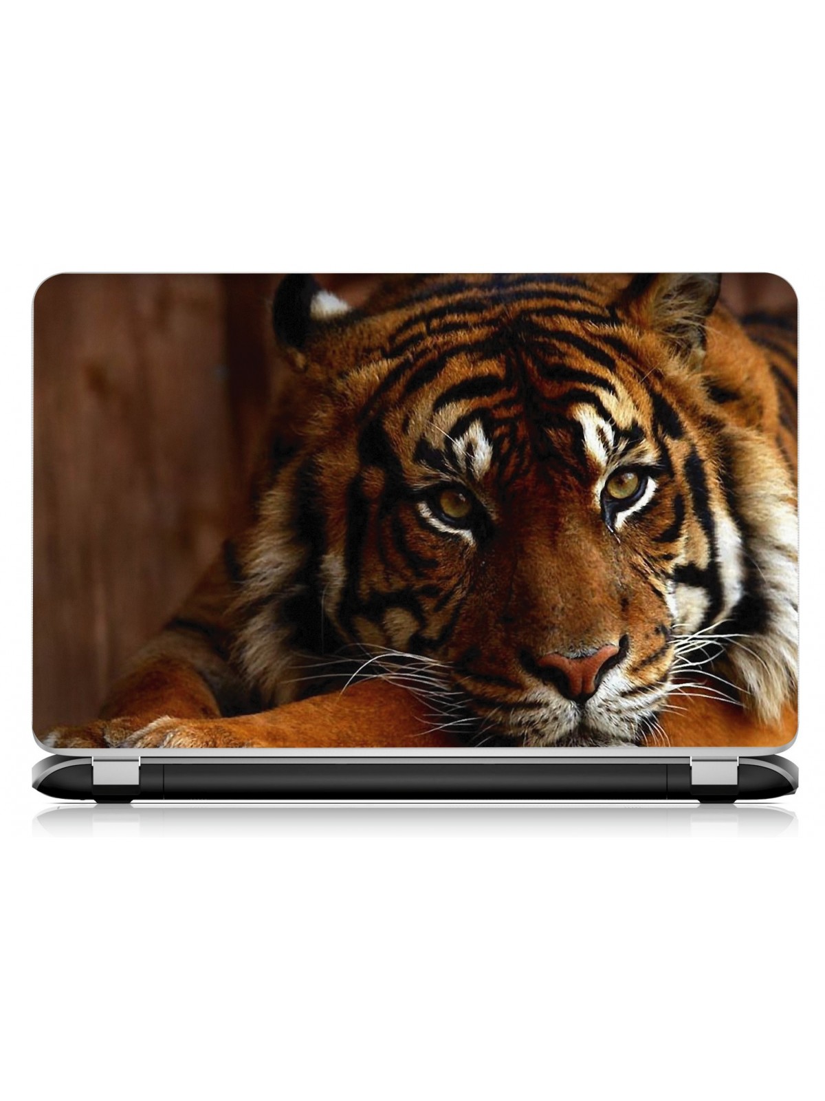 Stickers Autocollants ordinateur portable PC tigre