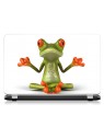 Stickers Autocollants ordinateur portable PC grenouille zen