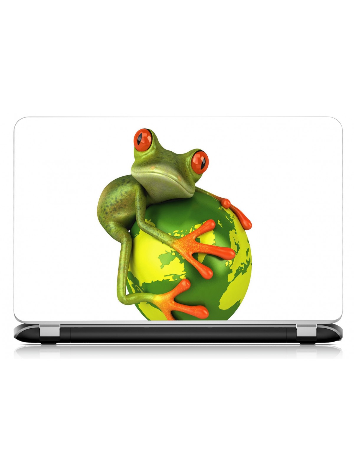 Stickers Autocollants ordinateur portable PC grenouille