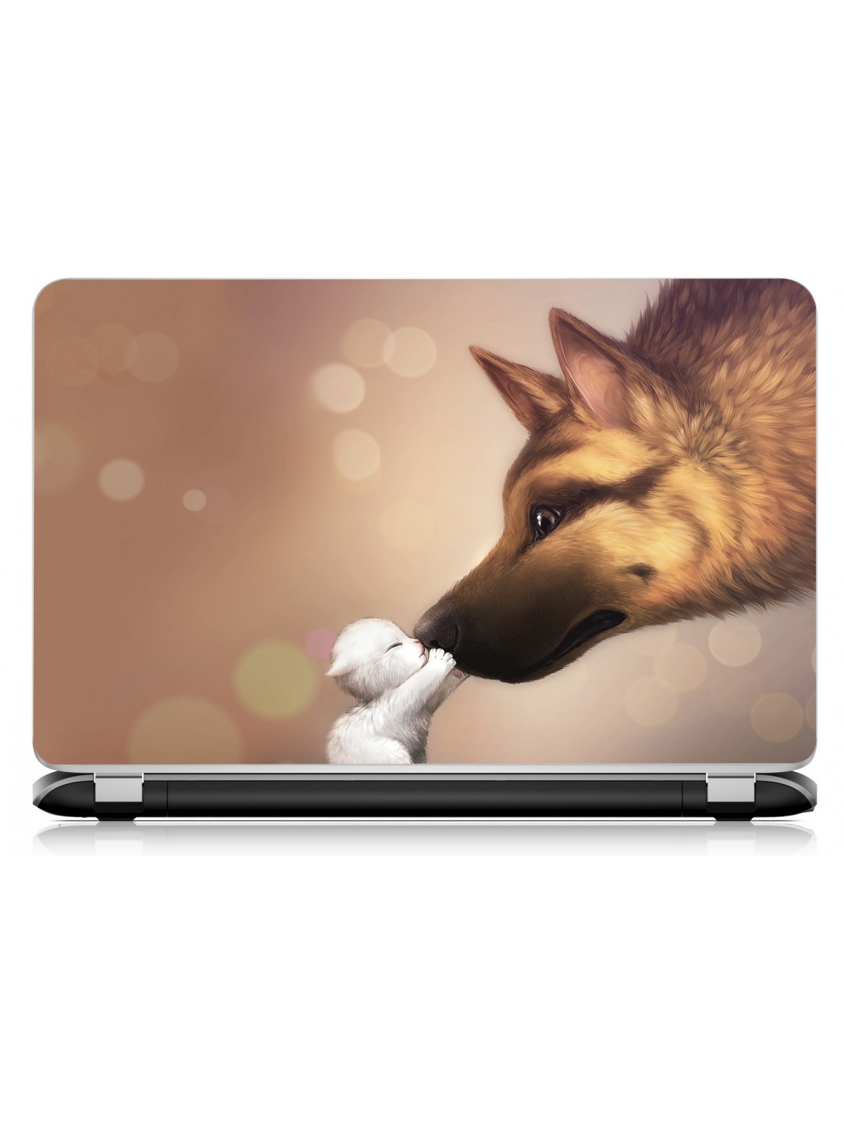 Stickers Autocollants ordinateur portable PC chien