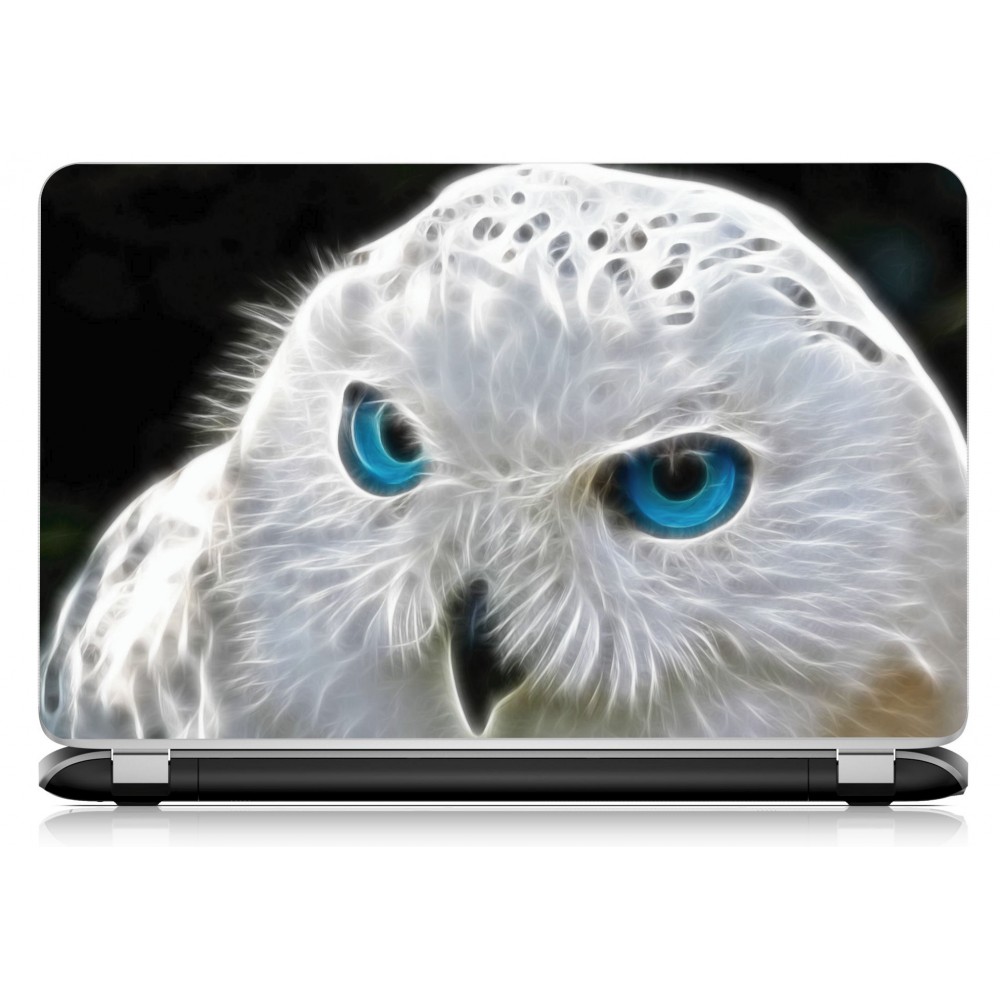 Stickers Autocollants ordinateur portable PC hibou