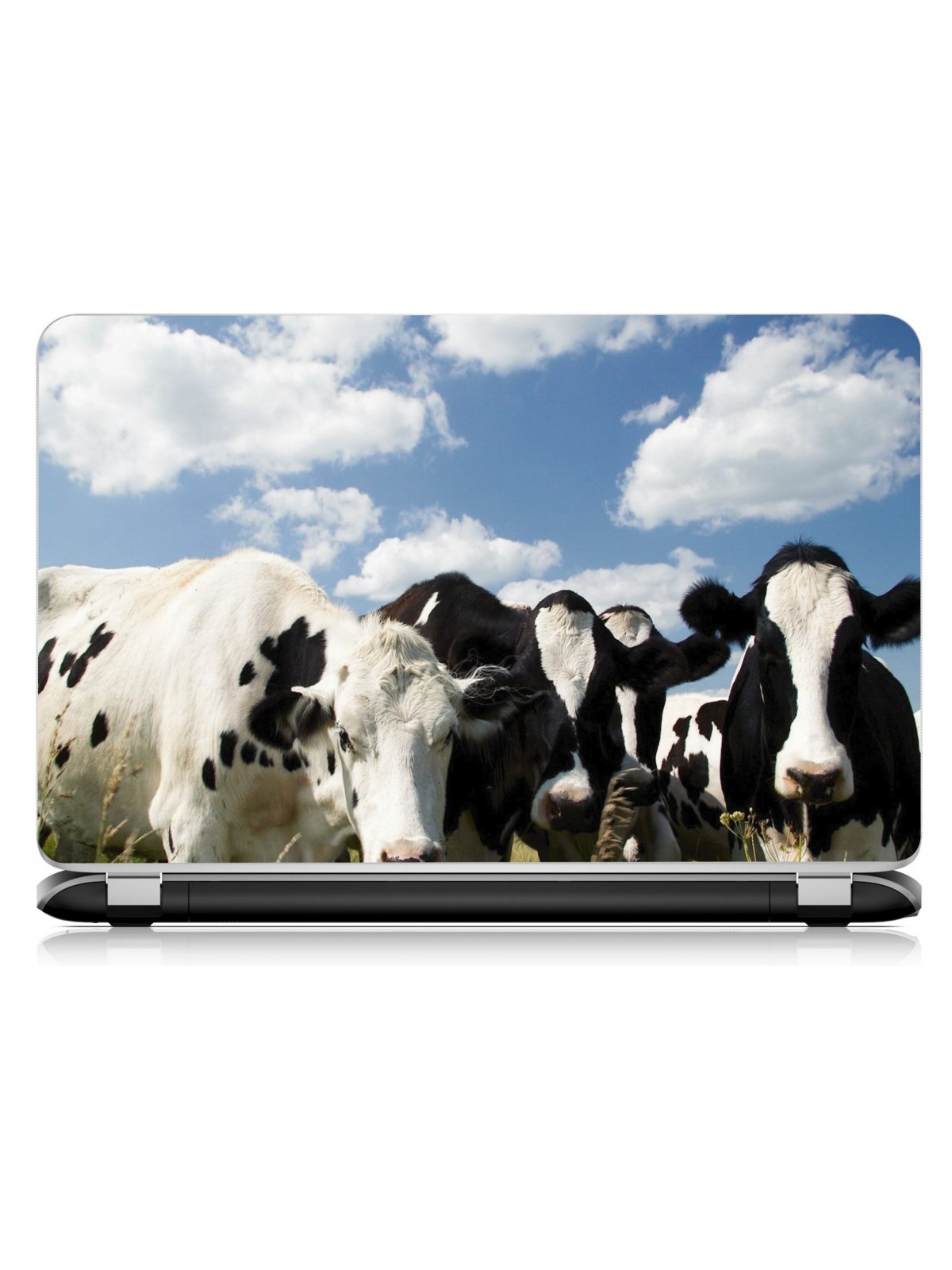 Stickers Autocollants ordinateur portable PC vache