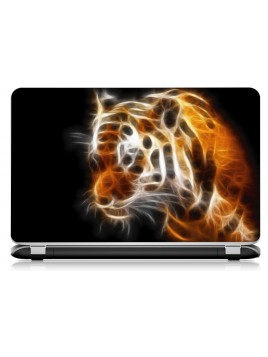 Stickers Autocollants ordinateur portable PC tigre