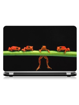 Stickers Autocollants ordinateur portable PC grenouille 
