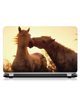 Stickers Autocollants ordinateur portable PC cheval 