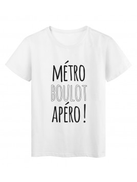 T-Shirt imprimé citation...