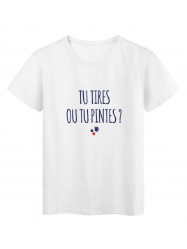 T-Shirt imprimé citation...
