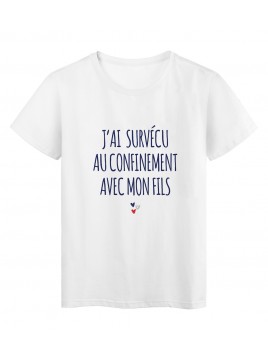 T-Shirt imprimé citation...