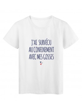 T-Shirt imprimé citation...