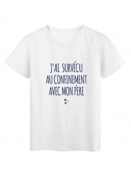 T-Shirt imprimé citation...